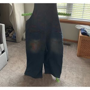 YESNO Long Wide Leg Floral Jumpsuit